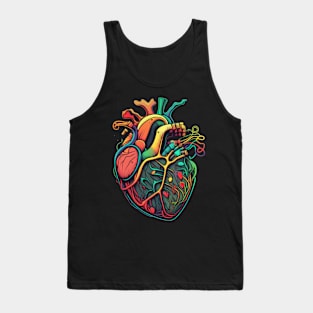 Human Heart Tank Top